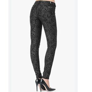 7FAMK Black Textured Legging